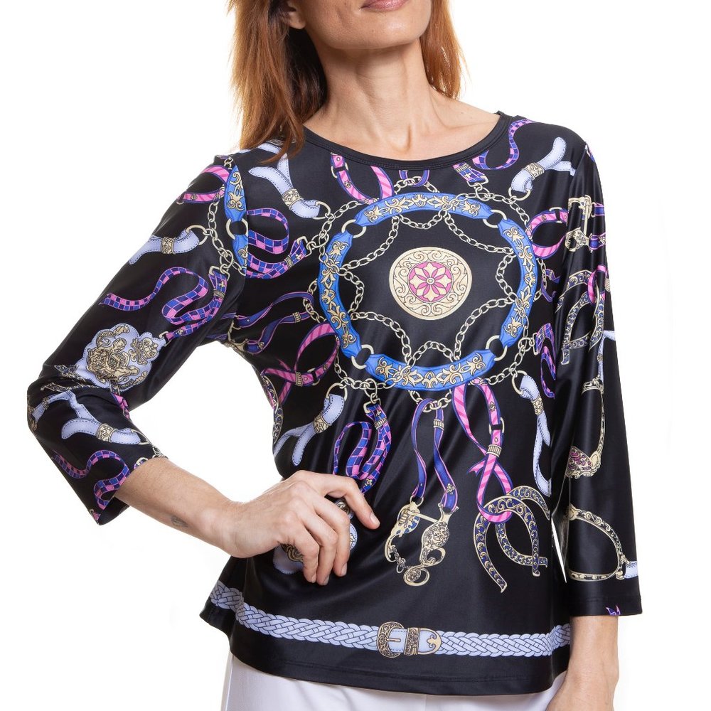 Vecceli Italy Women's Milano Luxe Top